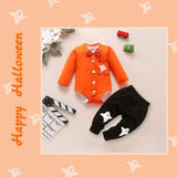 Baby Boys Halloween Gentleman Outfit Sets 3Pcs