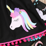 Kids Baby Girl Casual Long Sleeve Outfits 3 Pcs 2-7 Years