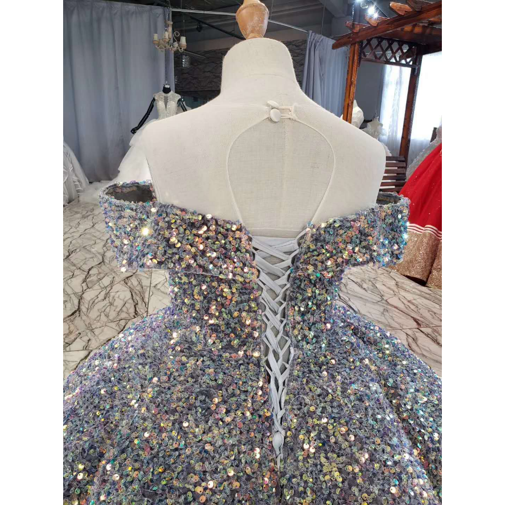 Kid Girl Princess Yarn Birthday Flower Piano Performance Dress