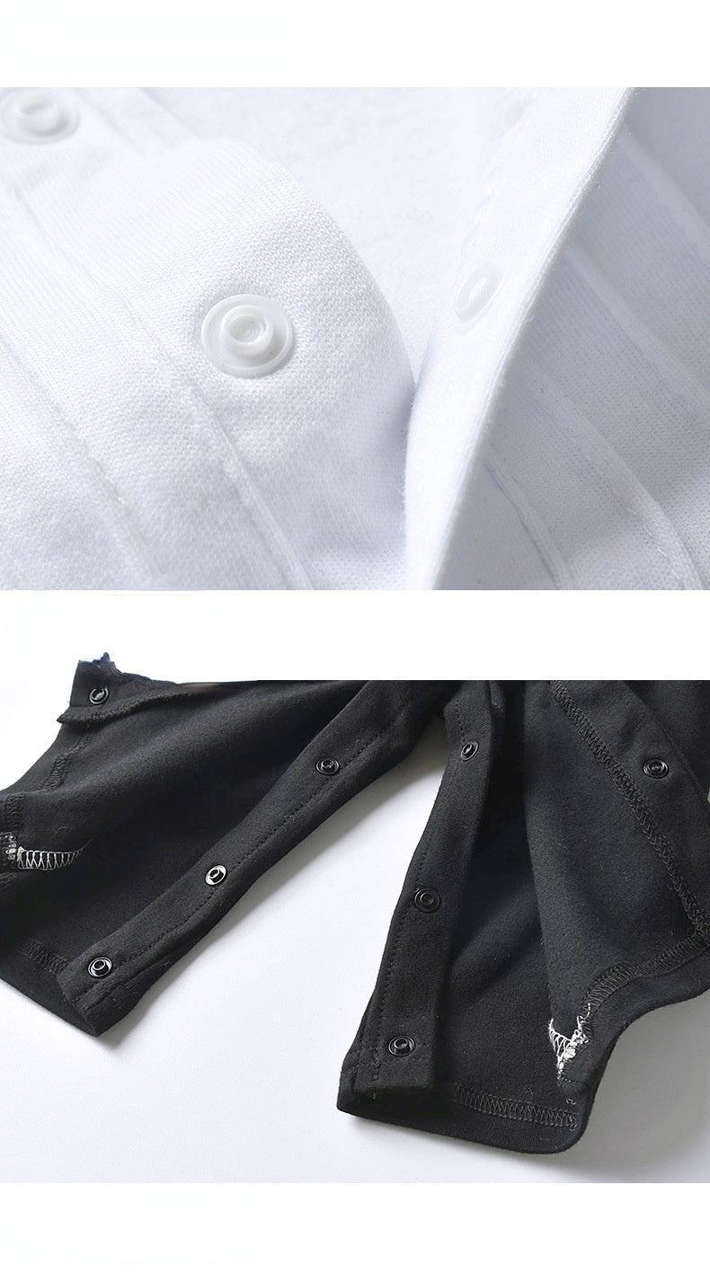 Baby Boy Gentleman Onesie Spring Climbing Suit 3 Pcs Sets