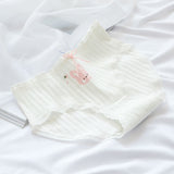 Kid Girl Underwear Strawberry Cute Rabbit Print Underwear 6 Pieces/Lot