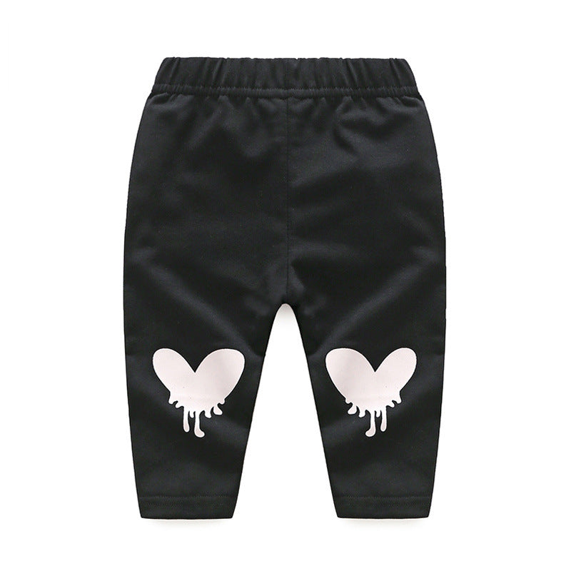 Baby Girl Suit Leopard Print Lovely 2 Pcs Set