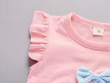 Baby Girls Summer Short Sleeve Sets 2 Pcs