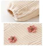 Baby Girl Onesie Little Princess Velvet Thickened Climbing Rompers