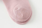 Baby Girl Bow Decor Silk Design Socks 5 Colors