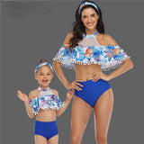 Family Matching Parent-child Bikini Split Fashionable Swimsuit