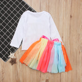 Kid Baby Girl Suit Letter Spring Autumn 2 Pcs Sets
