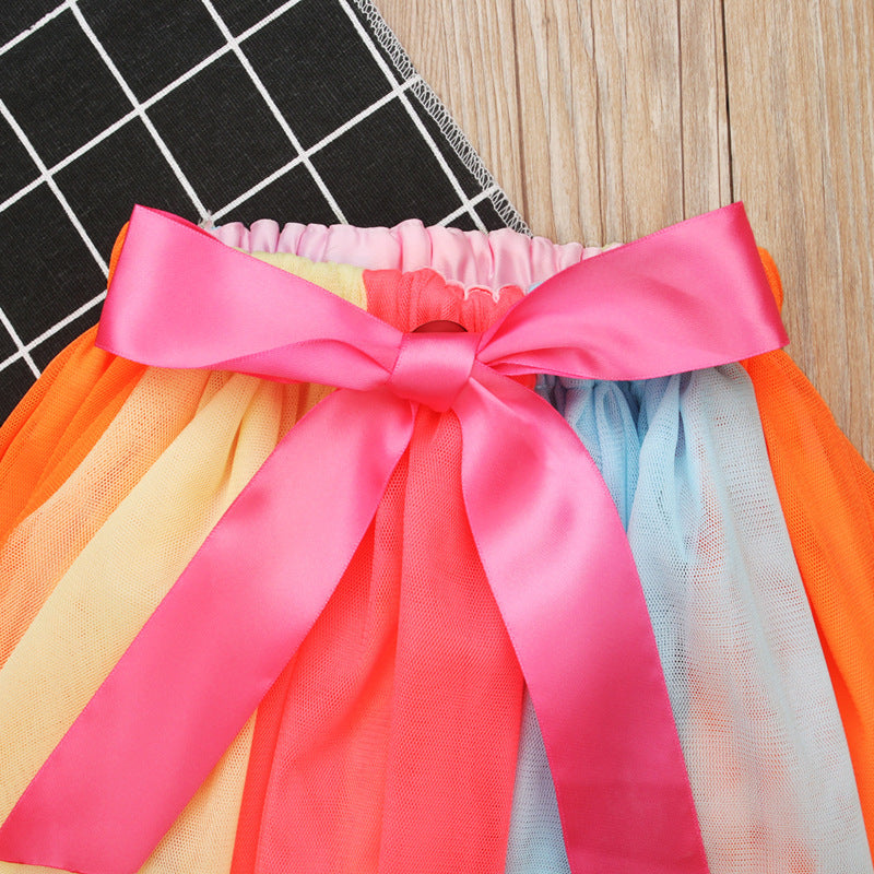 Kid Baby Girl Suit Letter Spring Autumn 2 Pcs Sets