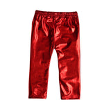 Toddler Infant Baby Girl Casual Denim Flared Long Trouser Set 2 Pcs