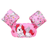 Kid Boy Girl Life Jackets Buoyancy Sleeves Vest Swimming Swimsuits