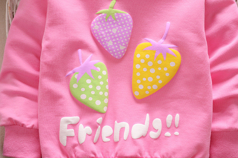 Baby Girls Long Sleeve Spring Autumn T-Shirt