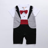 Baby Toddler Boy Party Cotton Jumpsuit Romper