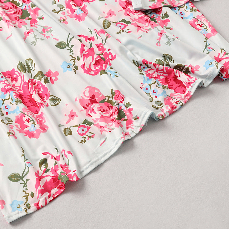 Family Matching Mother and Daughter Dress Vest Patchwork Dress