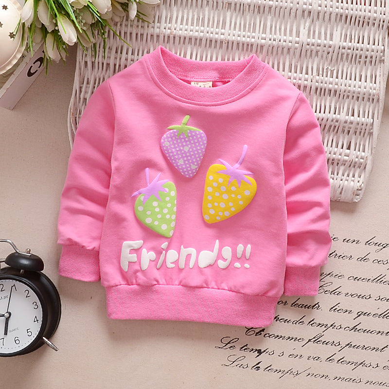 Baby Girls Long Sleeve Spring Autumn T-Shirt