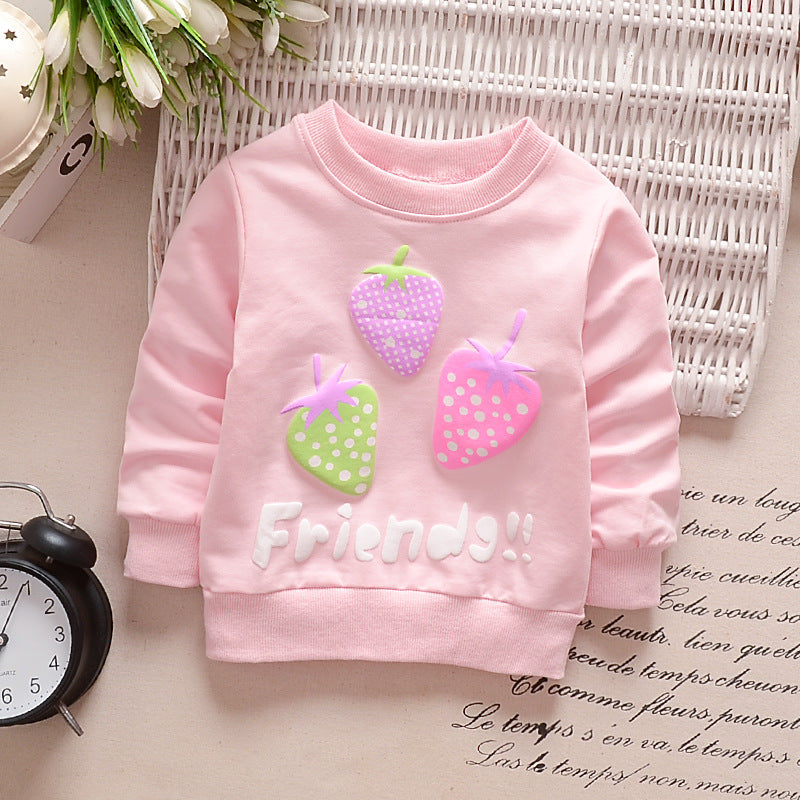 Baby Girls Long Sleeve Spring Autumn T-Shirt