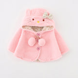 Baby Girls Overcoat Cape Autumn Winter Coats