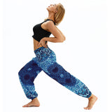 Family Matching Yoga Pants Trend Digital Printing Parent-child Dresses