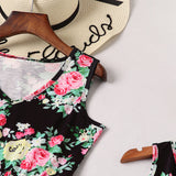 Family Matching Parent-child Digital Print Dress