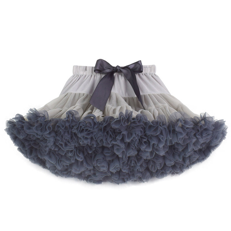 Kid Baby Girl Gauze Princess Autumn Winter Skirt