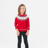 Kid Baby Boy Girl Christmas Elk Pullover Sweater