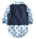 Autumn Gentleman Suit Baby Boy Set 2 Pcs Formal Wear