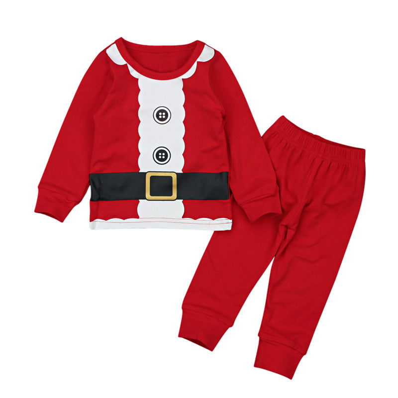 Baby Boy Girl Spring Autumn Christmas Long-sleeved Sets 2 Pcs