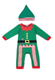 Baby Warm Fashion Cute Christmas Romper Jumpsuits 2 Pcs