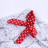 Kid Baby Girl Christmas Long Sleeve Elk Striped Suits 2 Pcs Set