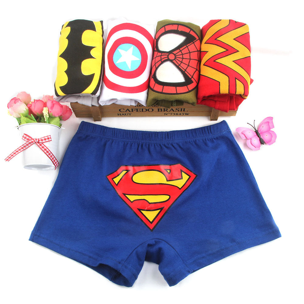 Kid Baby Boys Cotton Underwear 5-pack