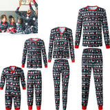 Family Christmas Parent-child Home Set Pajamas