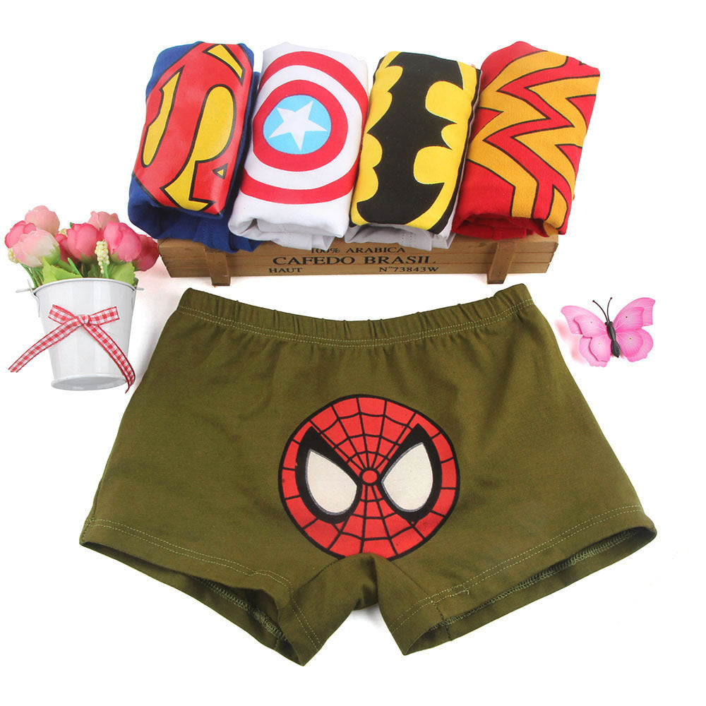 Kid Baby Boys Cotton Underwear 5-pack