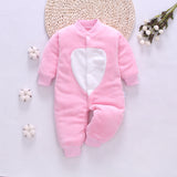 Thickened Baby Flannel Romper
