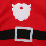 Baby Boy Girl Christmas Long Sleeve Plush Hooded Jumpsuit