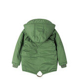 Kid Boys Plus Velvet Warm Dovetail Cotton Coat