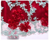 Kid Baby Girl Ins Flower Christmas Party Dresses