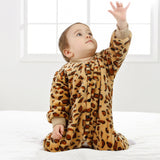 Spring Autumn Flannel Baby Romper One Pieces Pajamas