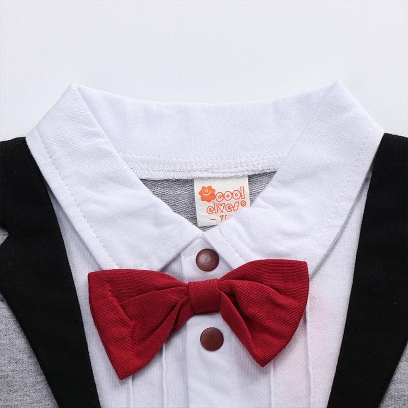 Baby Toddler Boy Party Cotton Jumpsuit Romper
