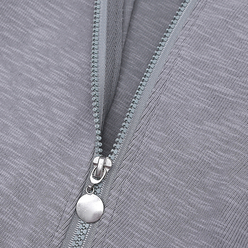 Baby Crawl Suit Harcoat Big Eared Rabbit Hooded Zipper Rompers