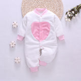 Thickened Baby Flannel Romper