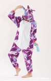 Family Matching Flannel Cartoon Animal One-piece Pajamas