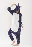 Family Matching Cartoon Animal One Piece Tianma Unicorn Pajamas