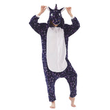 Family Matching Cartoon Animal One Piece Tianma Unicorn Pajamas