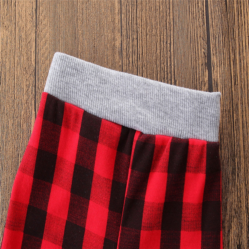 Kids Boys Christmas Tree Cotton Cute Suit 2 Pcs