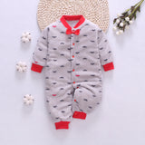 Thickened Baby Flannel Romper