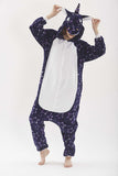 Family Matching Cartoon Animal One Piece Tianma Unicorn Pajamas