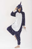 Family Matching Cartoon Animal One Piece Tianma Unicorn Pajamas