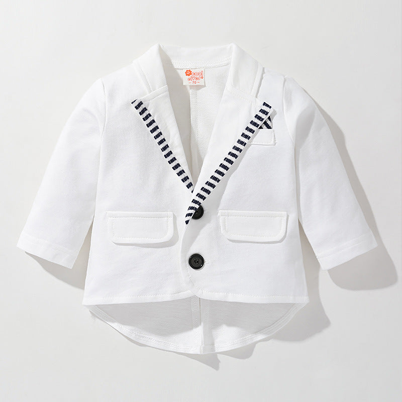 Baby Onesie Spring Autumn New Climbing Suit Gentleman Rompers