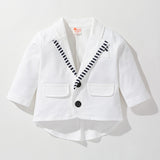 Baby Onesie Spring Autumn New Climbing Suit Gentleman Rompers