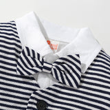 Baby Onesie Spring Autumn New Climbing Suit Gentleman Rompers