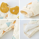 Baby One-piece Autumn Winter Suit Thickened Climbing Rompers